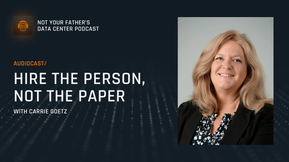 Featured image: hire the person, not the paper with Carrie Goetz.