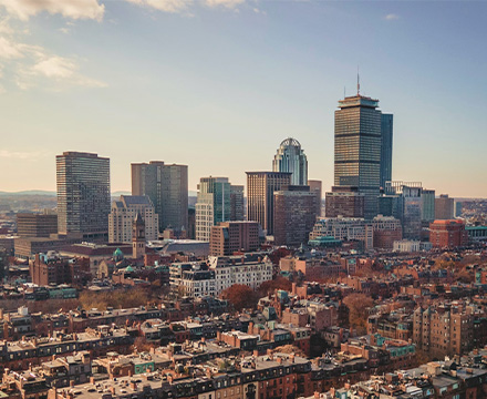Skyline di Boston