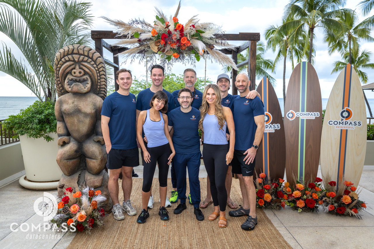 Compass team at PTC '26 Yoga