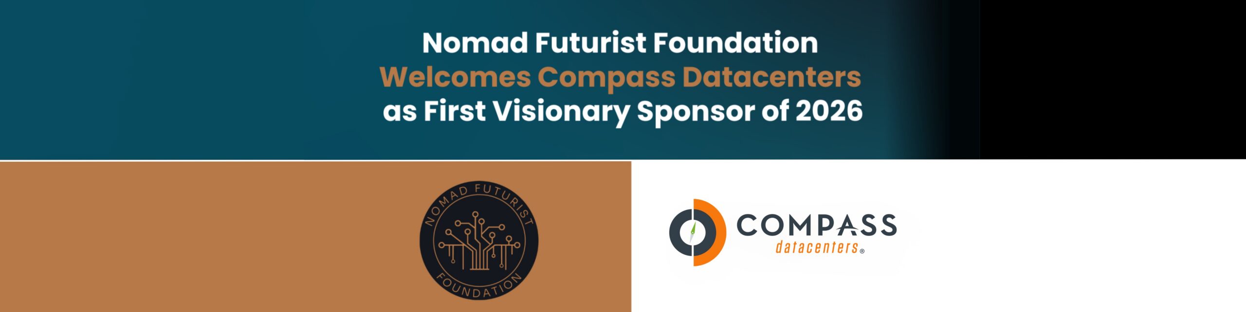 Nomad Futurist Foundation Welcomes Compass Datacenters as First Visionary Sponsor of 2026