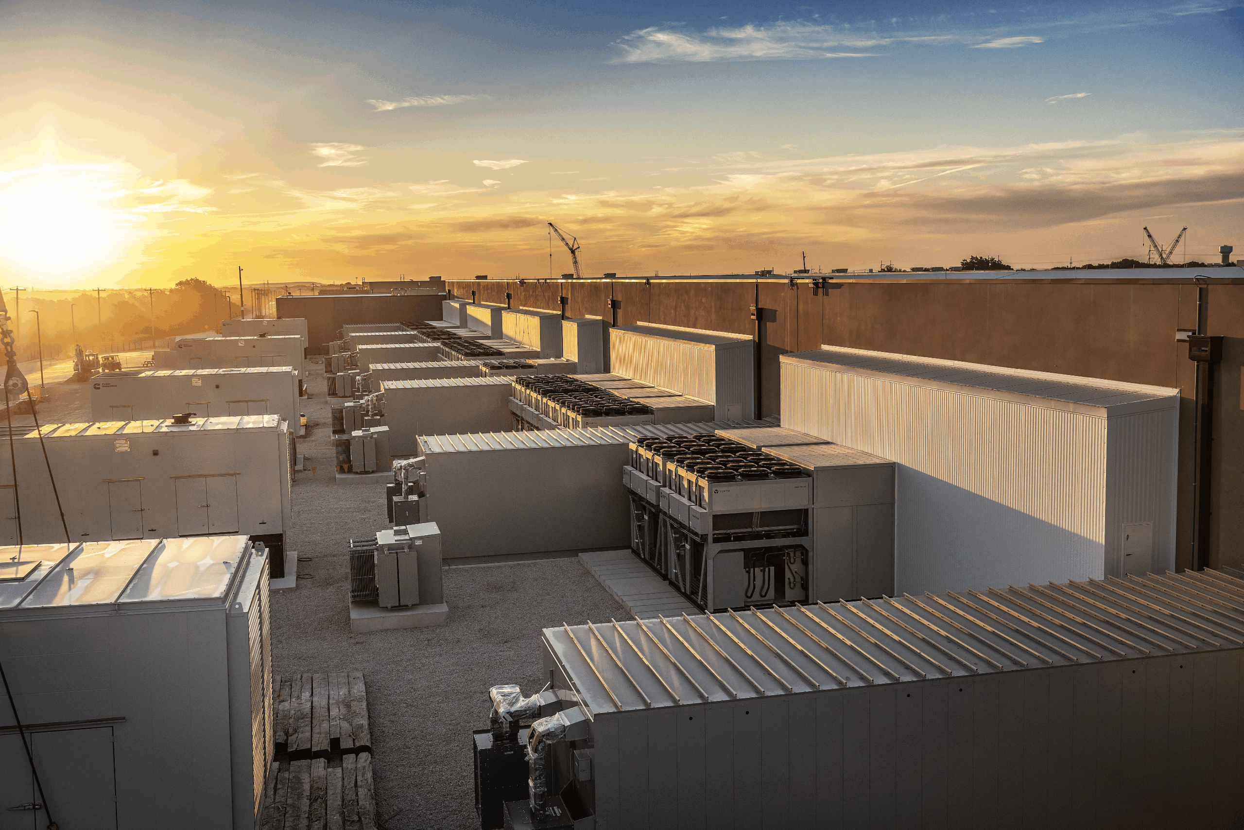 Modular kit of parts staged outdoors and prepared for installation.